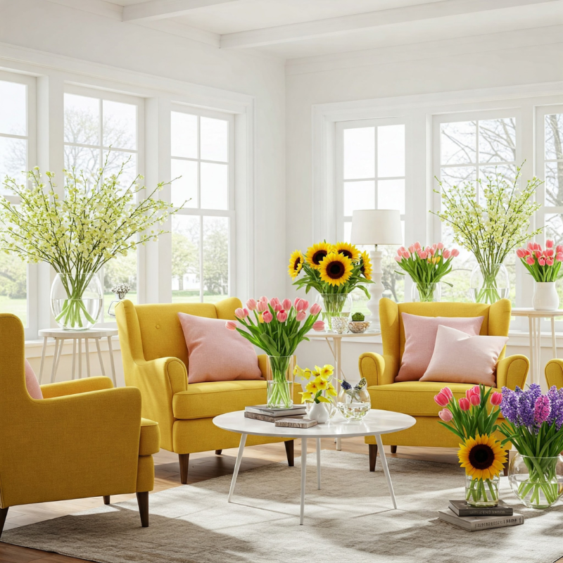 As Flores Mais Indicadas para Cada Ambiente da Casa