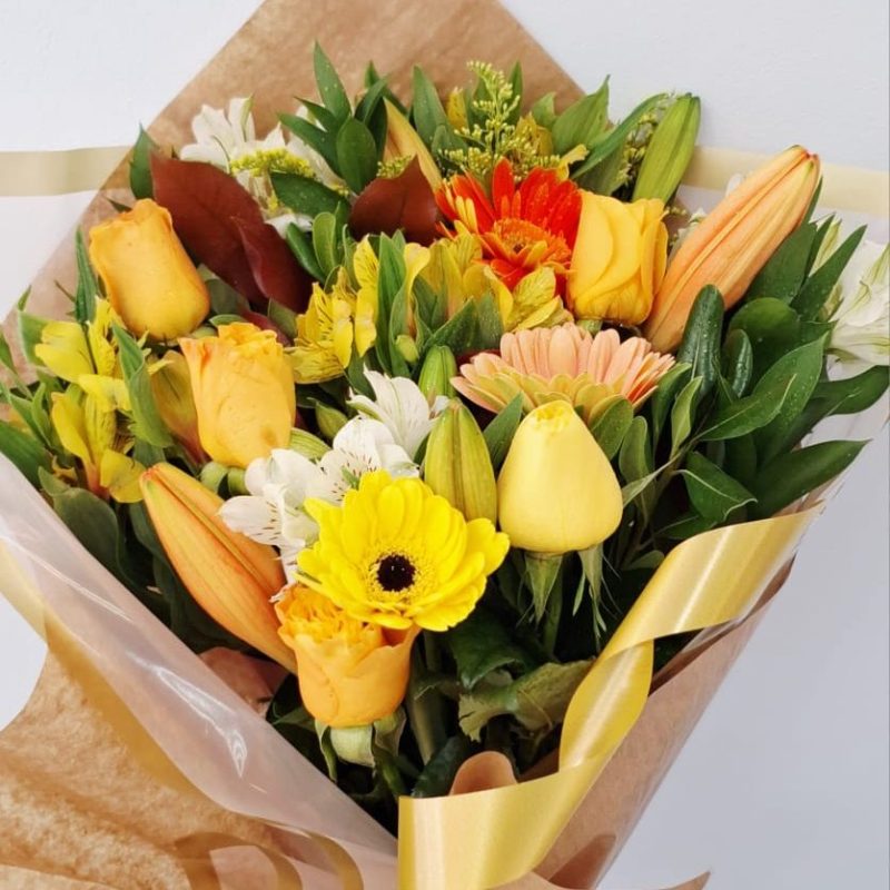 Como enviar flores para alguém internado em um hospital no exterior?
